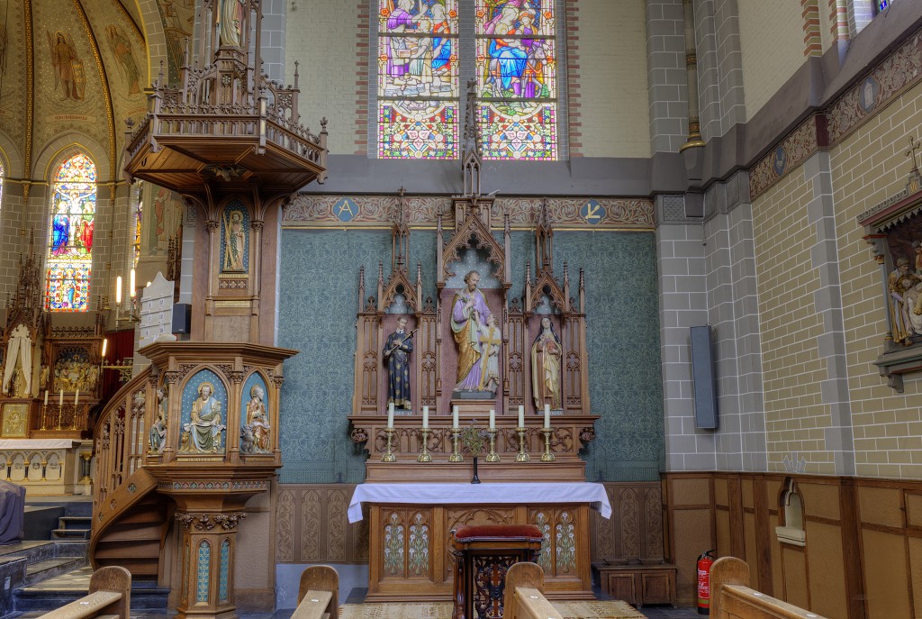 HDR Bonifaciuskerk Kwadendamme kerk nederlands hervormd kerkfotografie evangelie religie religion protestant kathedraal sint pkn rooms katholiek orgel kerktoren kapel openstelling